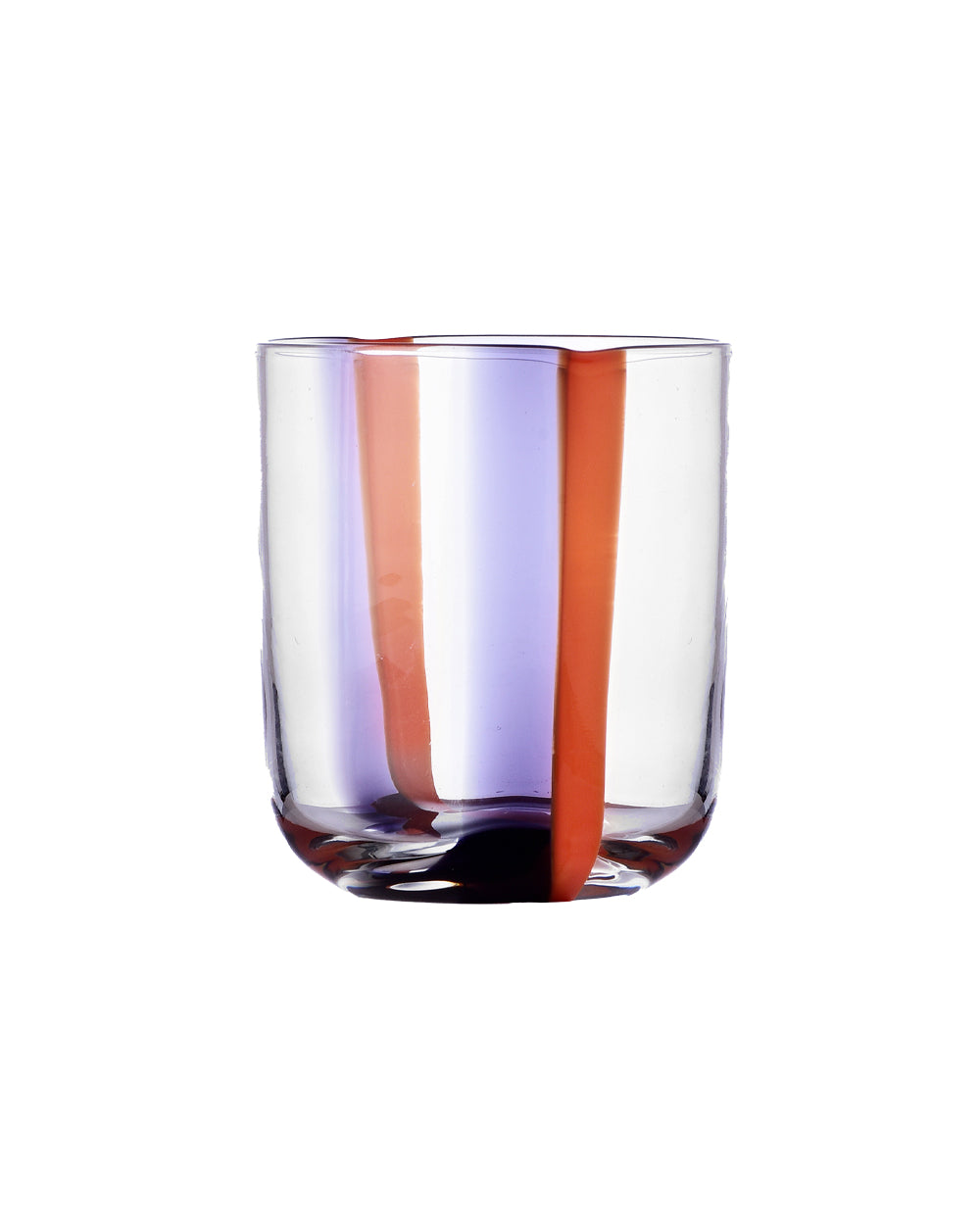 TUMBLER LILAC-ORANGE "U"