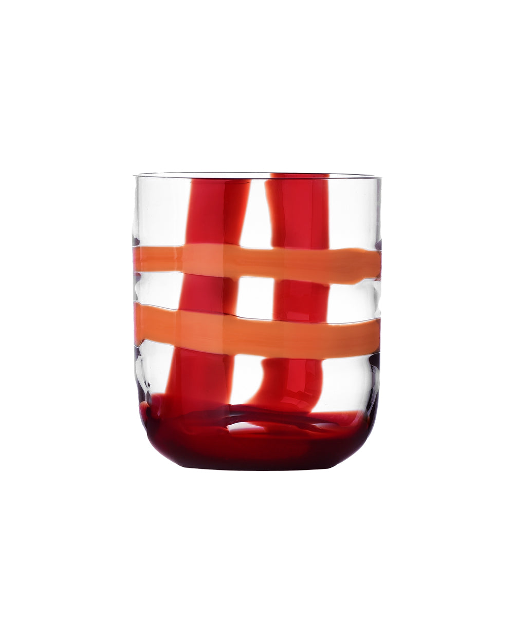 TUMBLER BORDEAUX-ORANGE