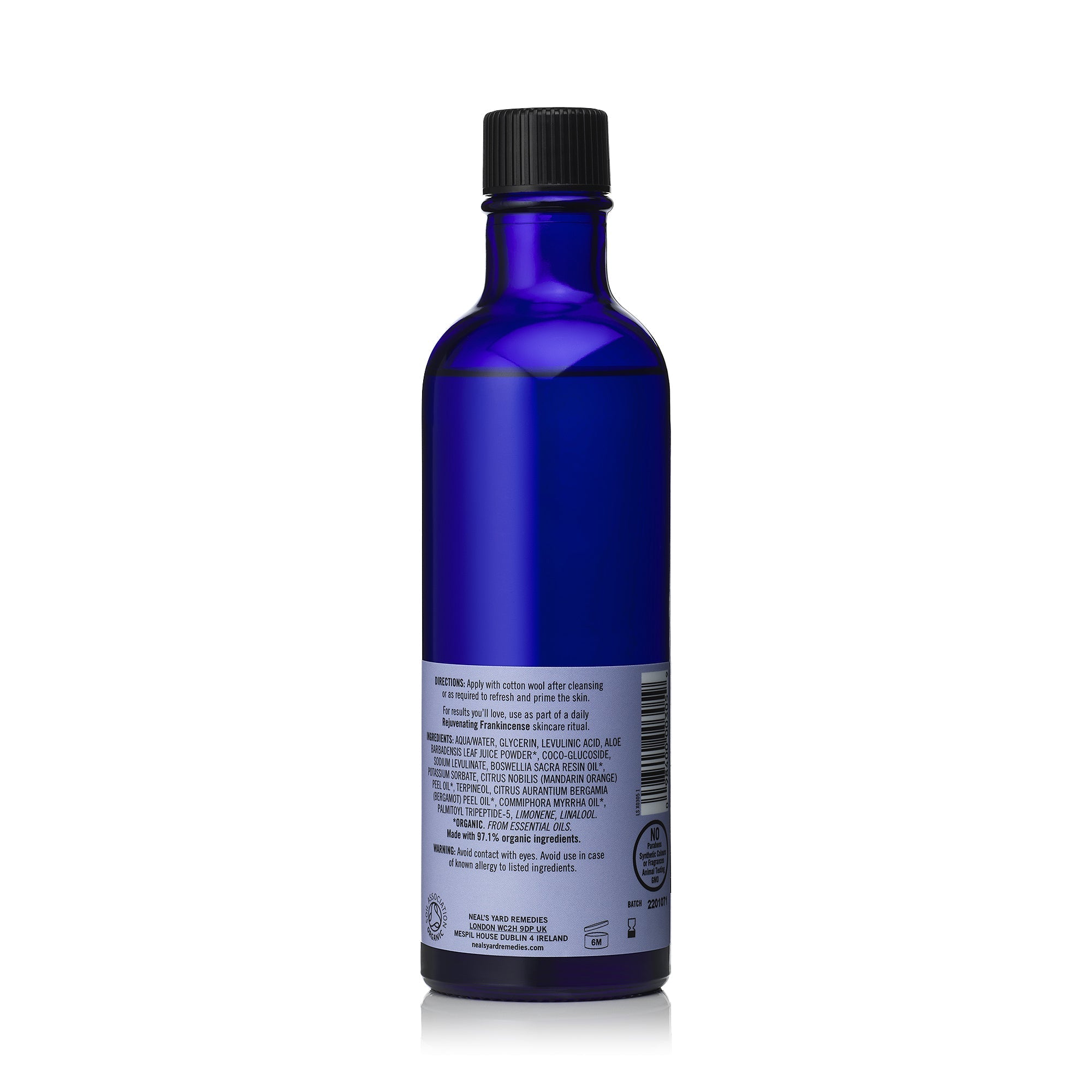 REJUVENATING FRANKINCENSE TONER